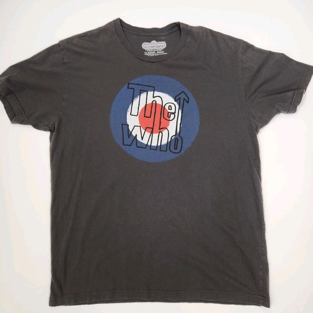 Winterland Y2K 2009 Classic Rock The Who Bullseye Logo Cotton Graphic Tee XL